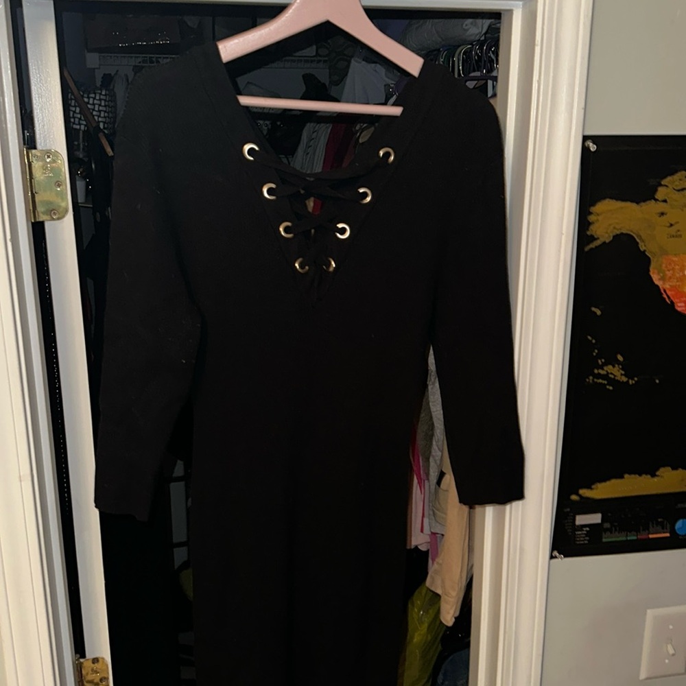 Body con ribbed dress